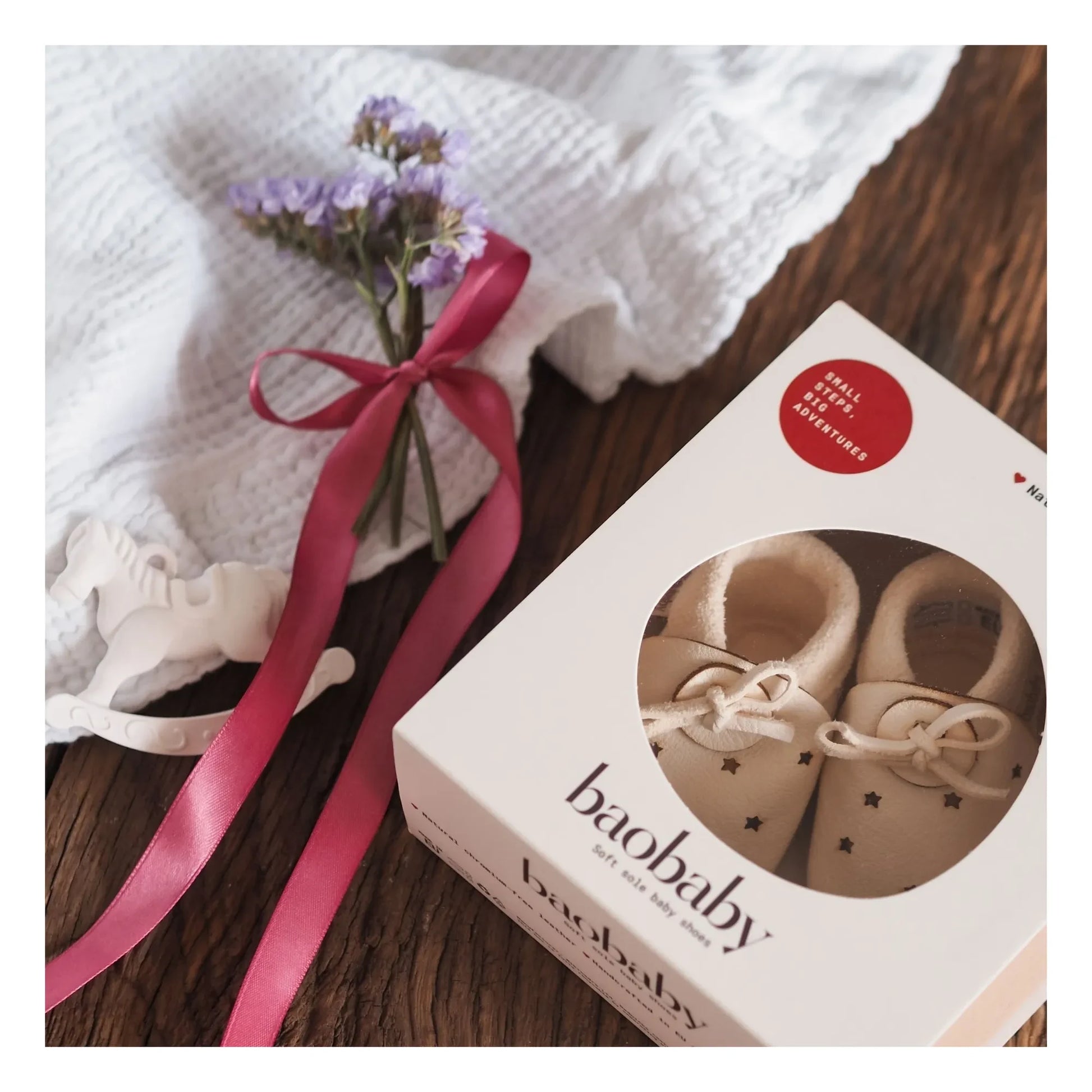 Baobaby - Star Slippers | Ecru