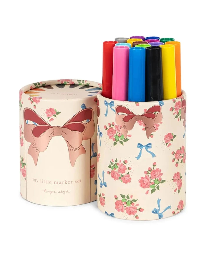 Konges Sløjd MY LITTLE MARKER SET FSC Keçeli Kalem Seti