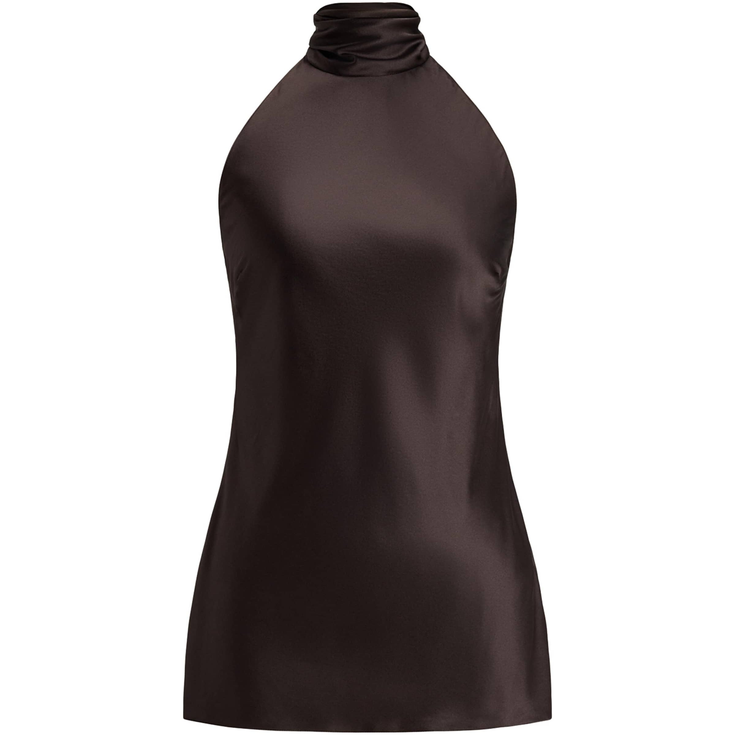 Stretch-Silk Charmeuse Chilton Blouse