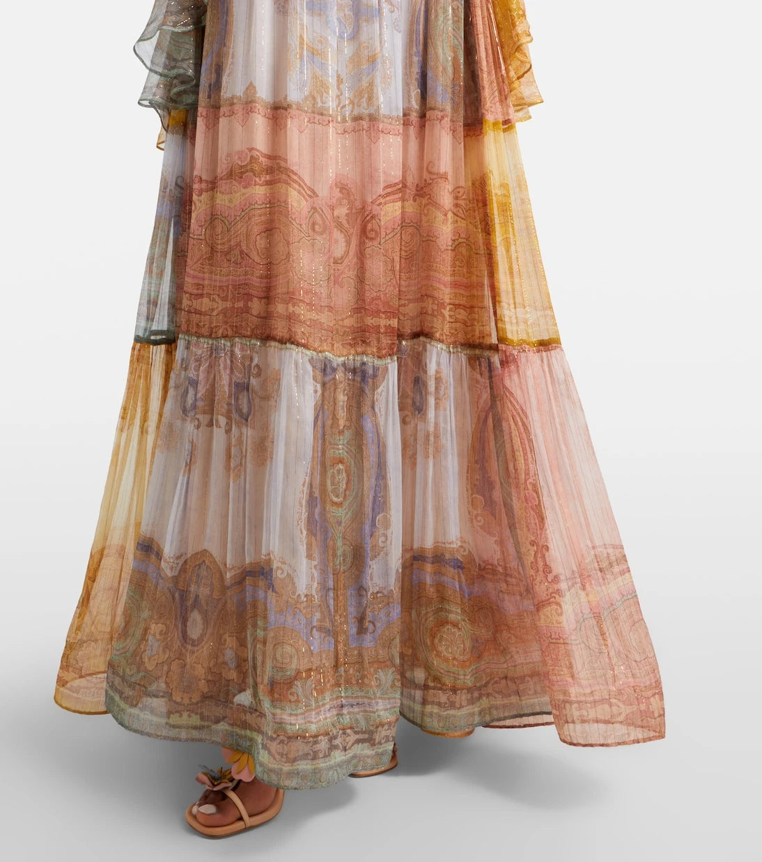 Zimmermann - Como paisley silk-blend maxi dress