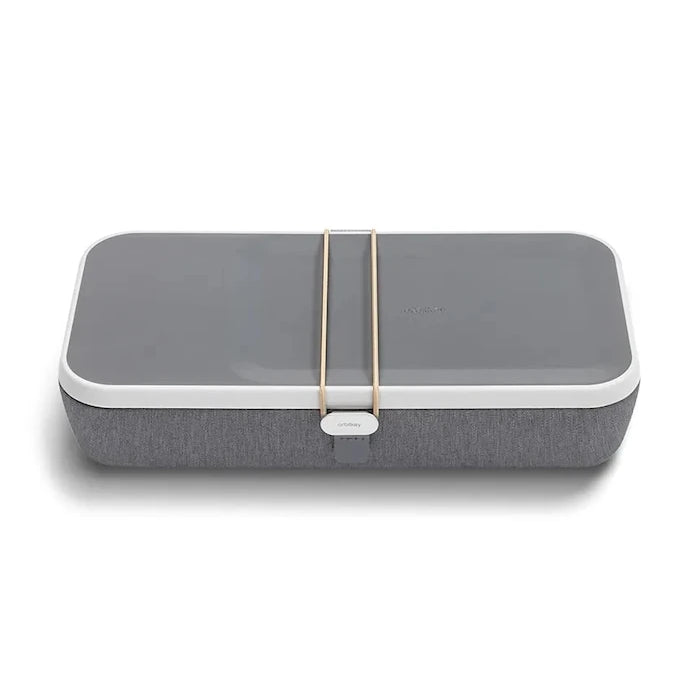 Kablosuz şarj fonksiyonlu taşınabilir ofis düzenleyici Orbitkey Nest v2 24 x 12 x 5 cm