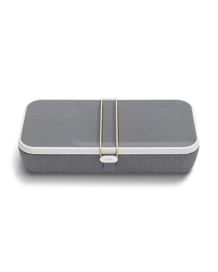 Kablosuz şarj fonksiyonlu taşınabilir ofis düzenleyici Orbitkey Nest v2 24 x 12 x 5 cm