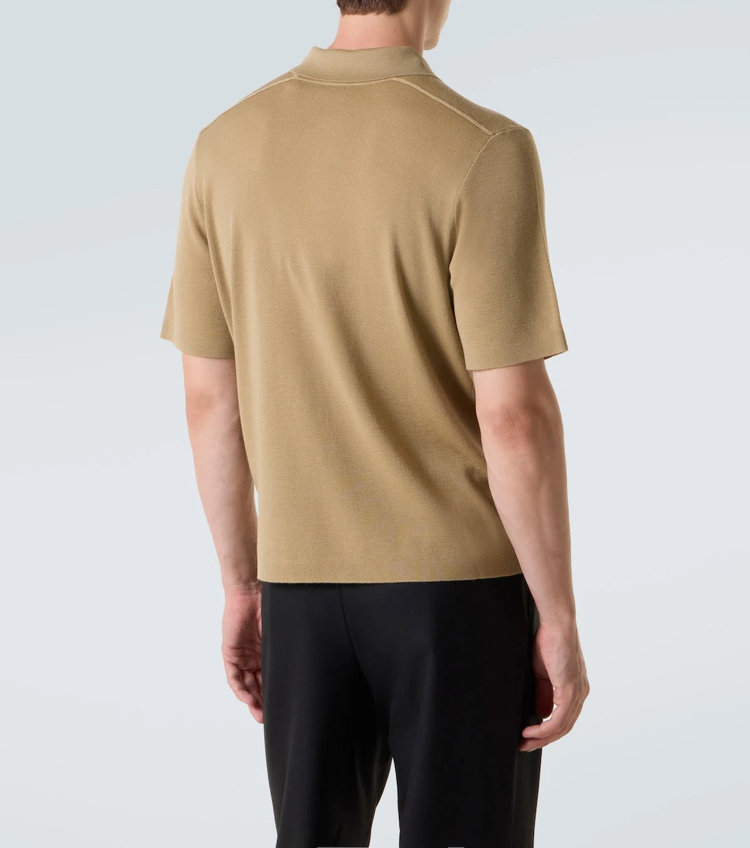 Burberry - Wool polo shirt