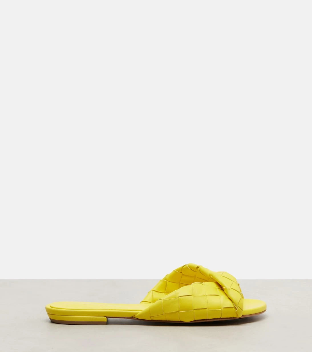 Bottega Veneta - Blink Intrecciato leather slides