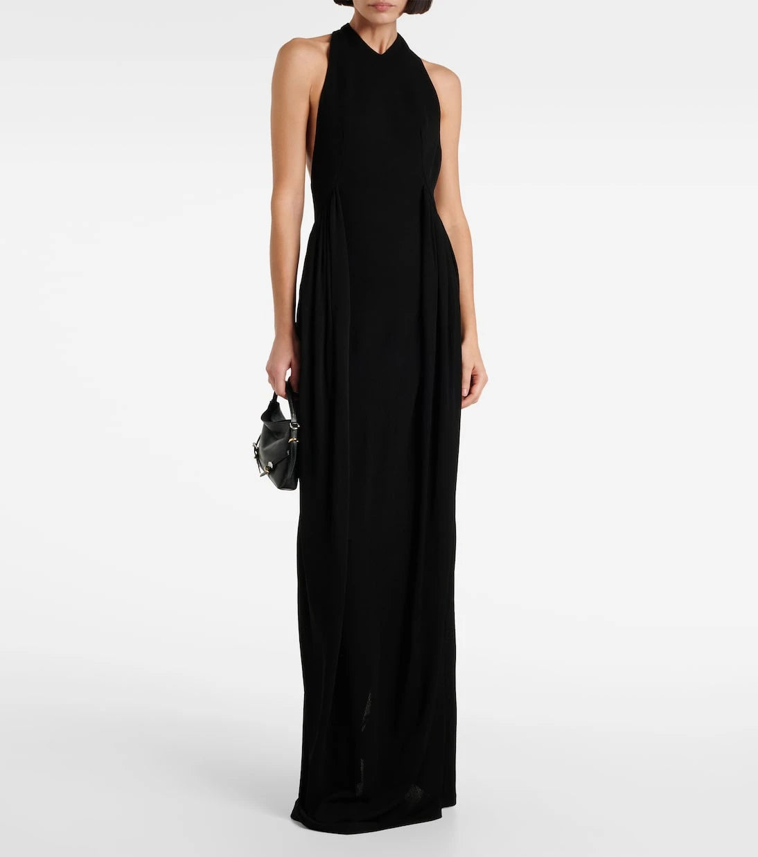 Givenchy - Halterneck crêpe jersey gown