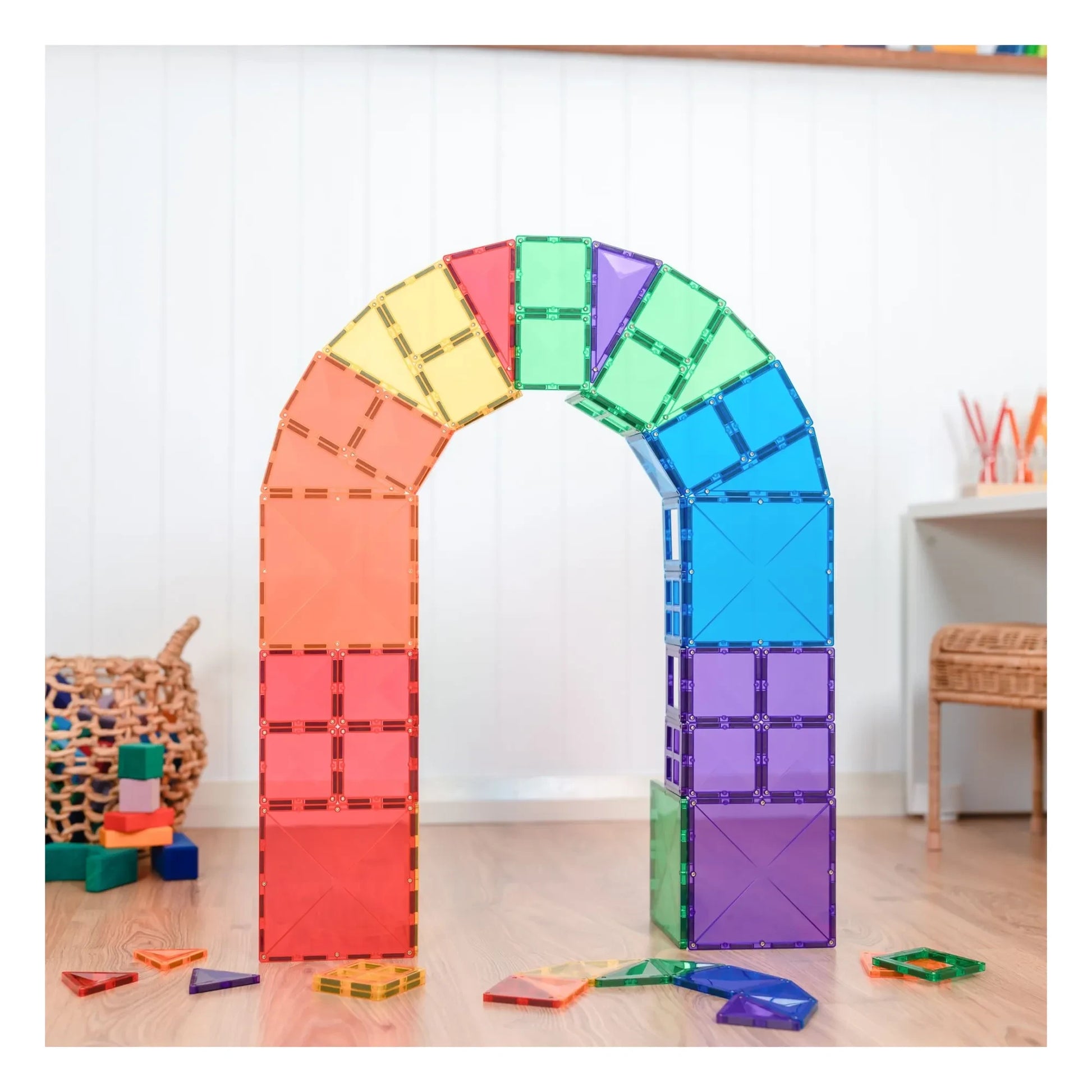 Connetix - Starter pack - 60 pieces | Rainbow
