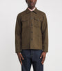 Ralph Lauren Collection Green Double RL Wool-Blend Overshirt
