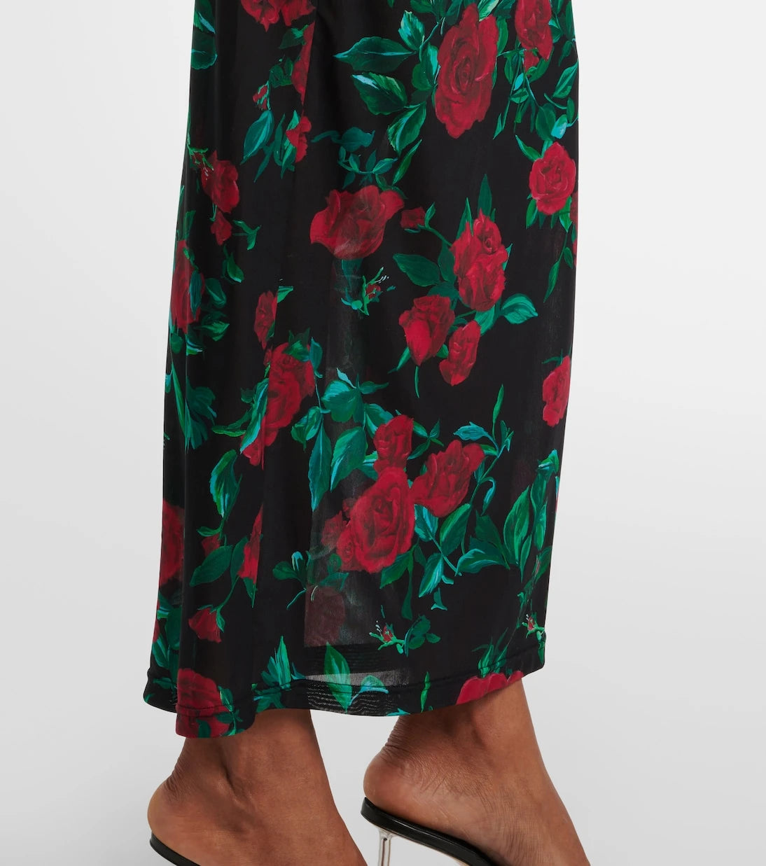 Alexandra Miro - Selene floral mesh maxi dress