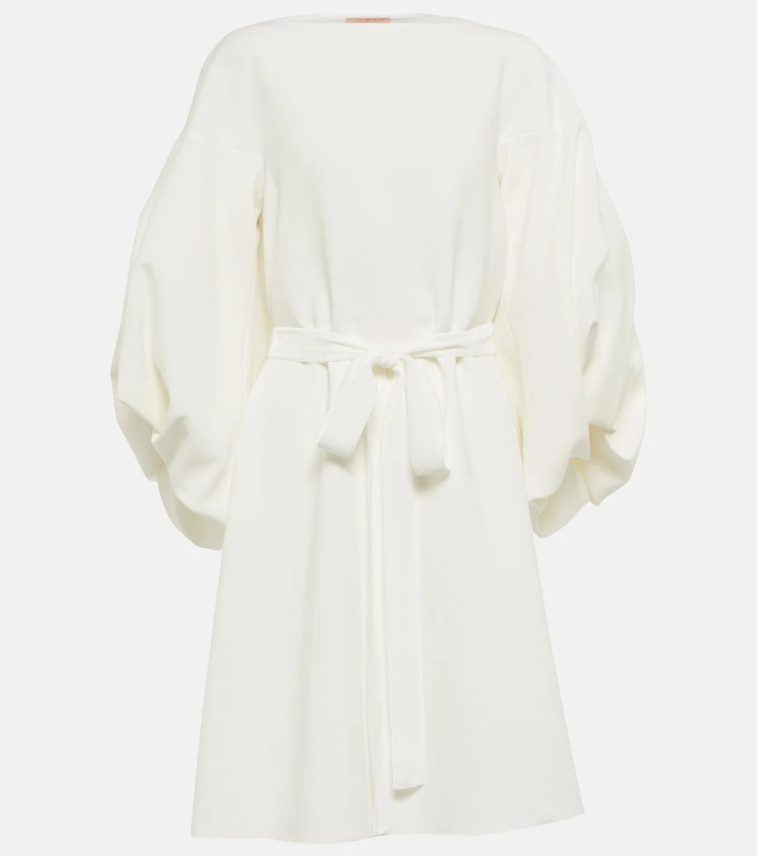 Roksanda - Bridal puff-shoulder crêpe minidress