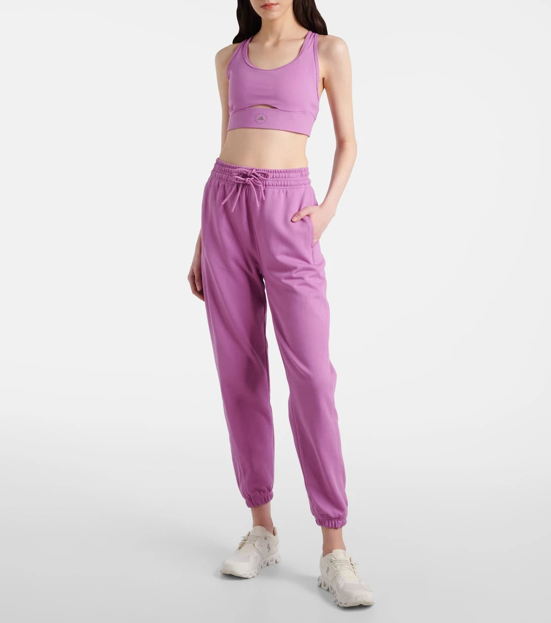 Adidas by Stella McCartney - TrueCasuals cotton jersey sweatpants