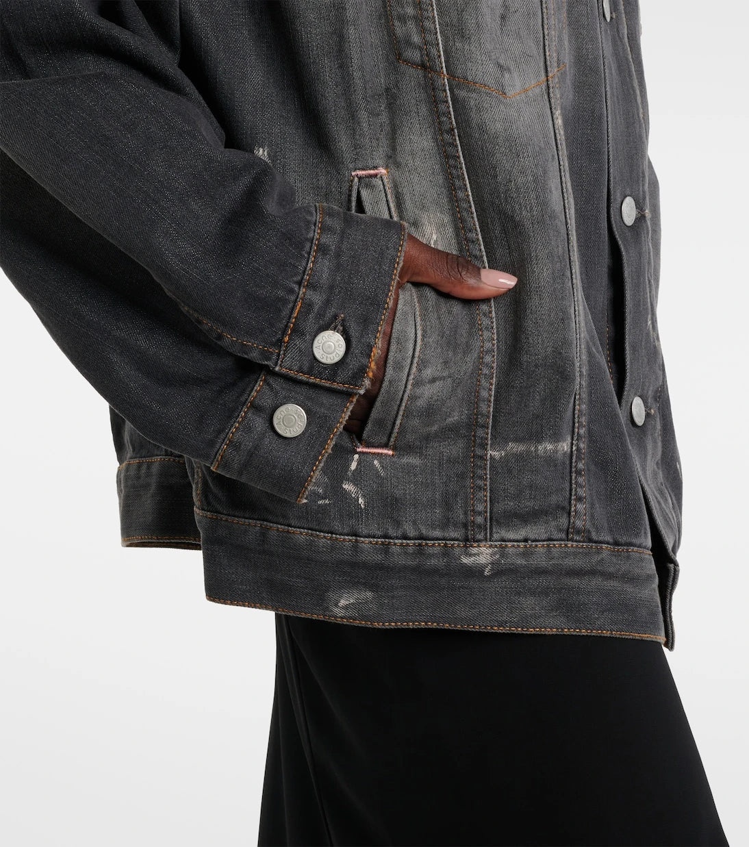 Acne Studios - Printed denim jacket
