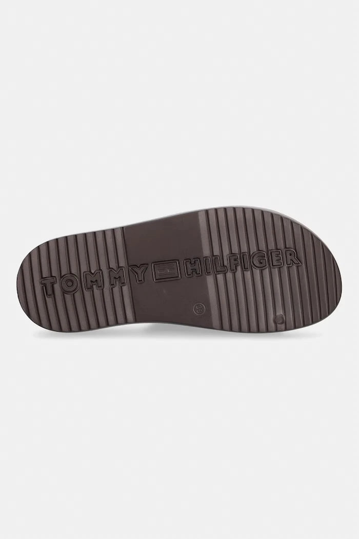 Tommy Hilfiger kadın açık burunlu sandalet TH MOLDED SUMMER SANDAL