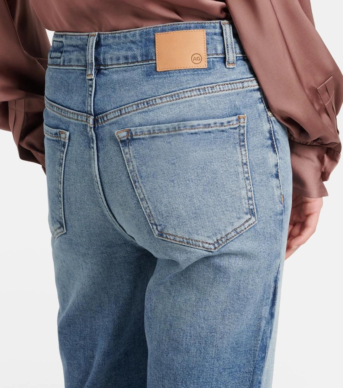 AG Jeans - La Croisette high-rise flared jeans