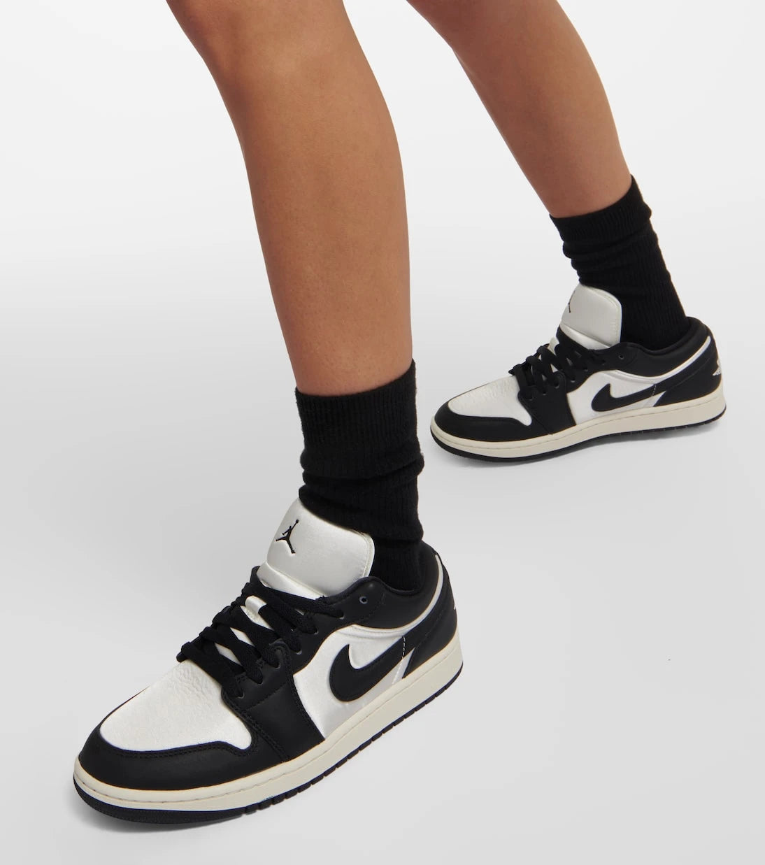 Nike - Air Jordan 1 low-top leather sneakers