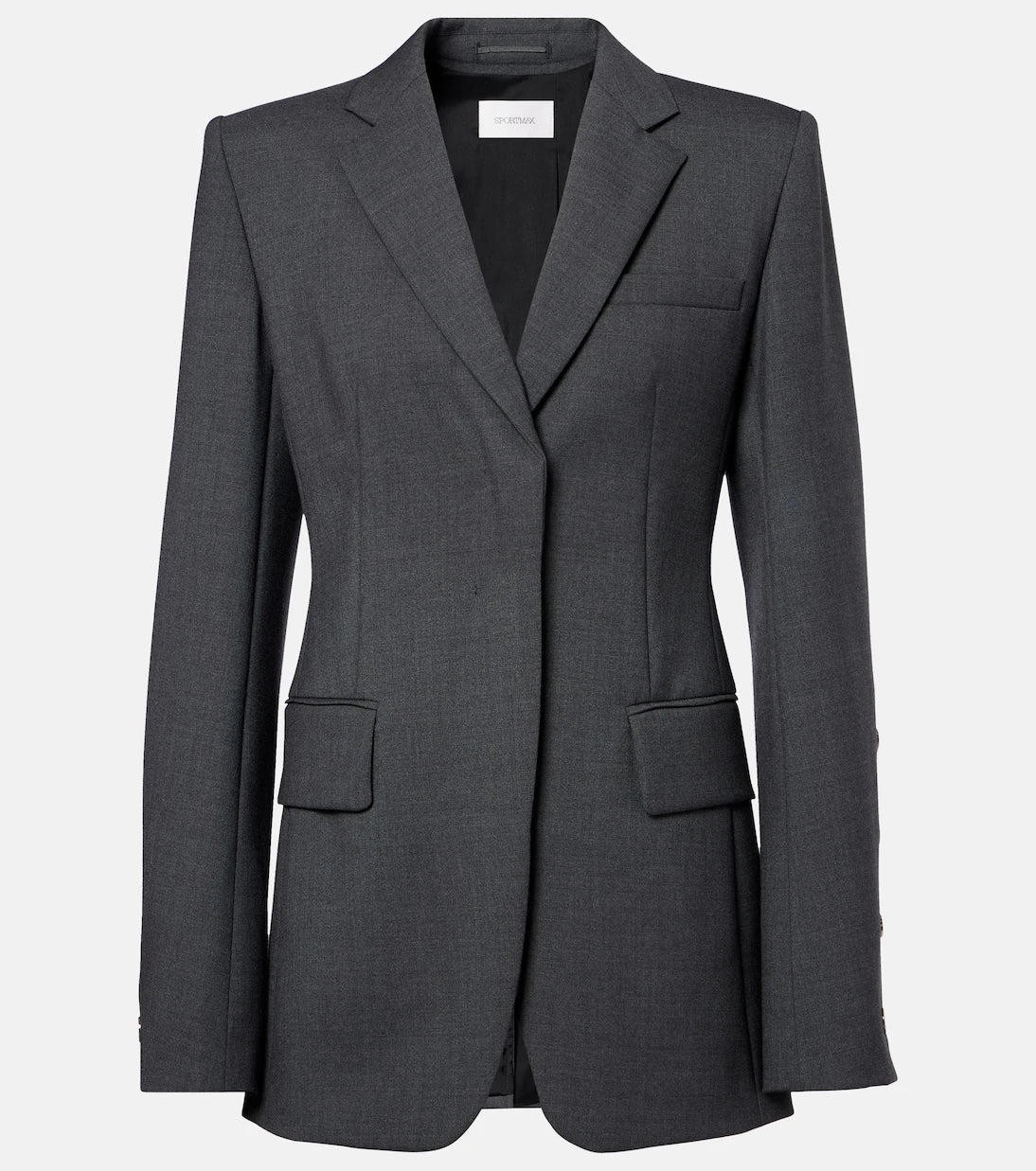 Sportmax - Ranghi virgin wool blazer