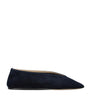 Le Monde Beryl Navy Suede Luna Ballet Flats