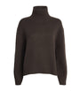 Brown Wool-Cashmere Nola Sweater