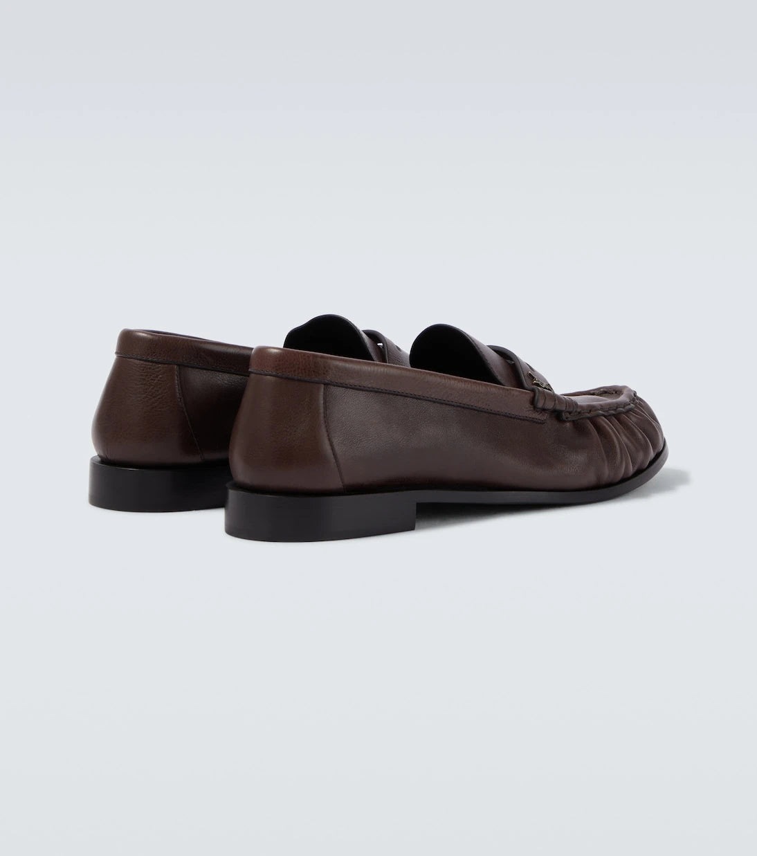 Saint Laurent - Le Loafer Supple leather penny loafers