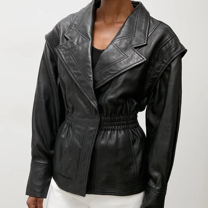 Кожено яке Answear.LAB  NOOR from the Unscripted collection