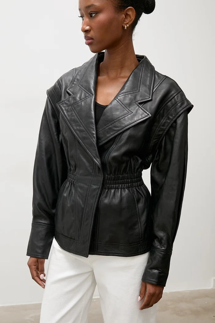 Кожено яке Answear.LAB  NOOR from the Unscripted collection