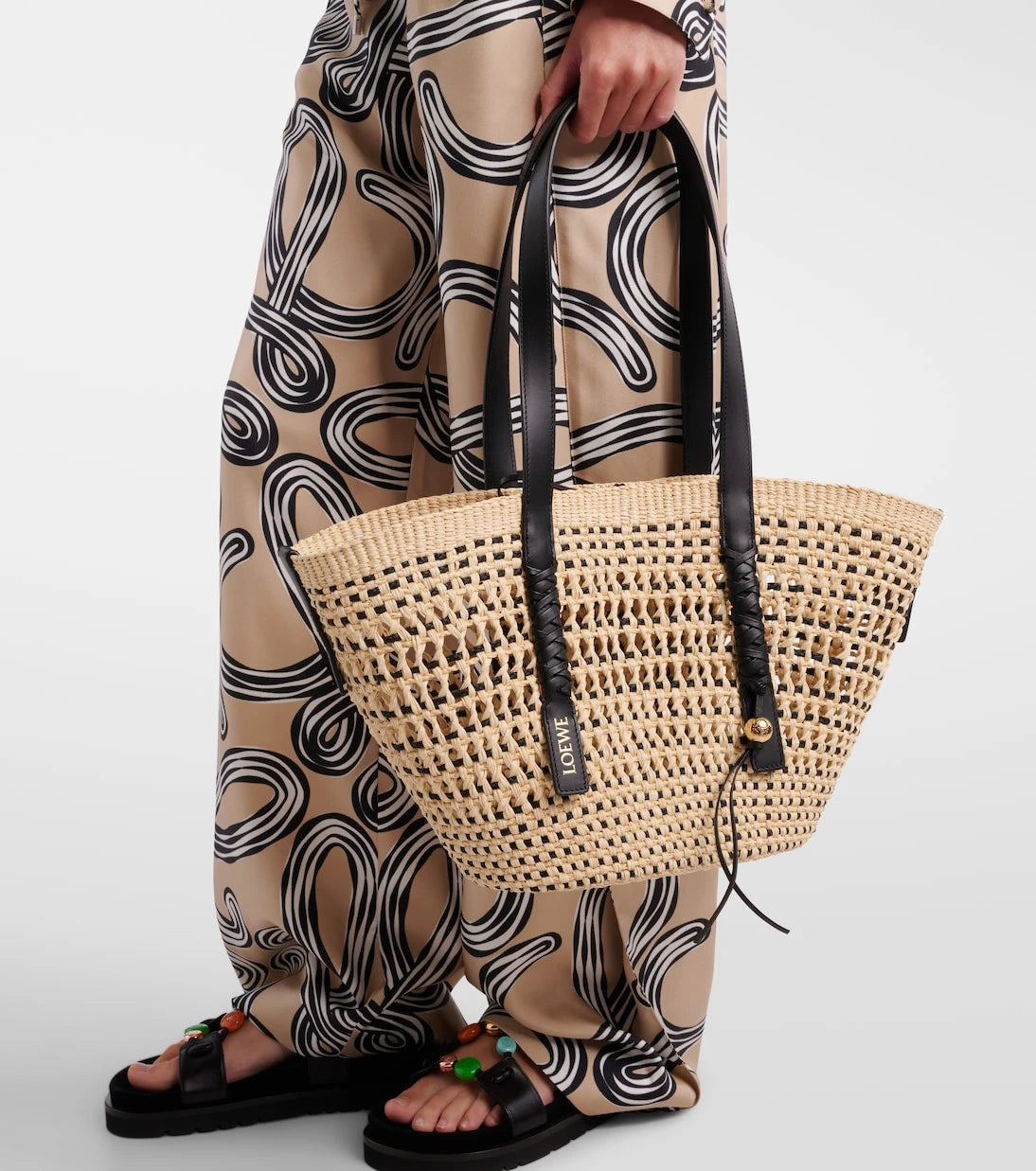 Loewe - Paula's Ibiza Braid Medium basket bag