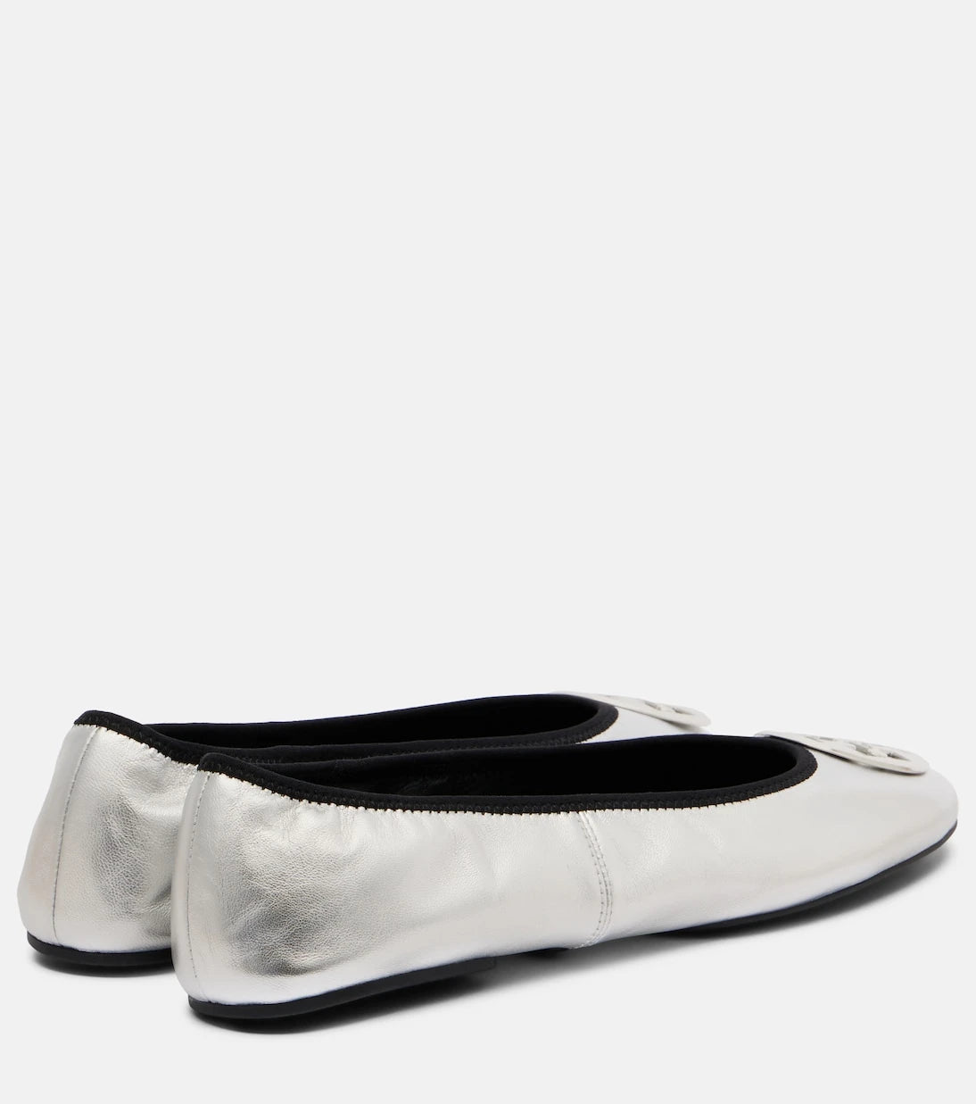 Tory Burch - Reva Travel leather ballet flats