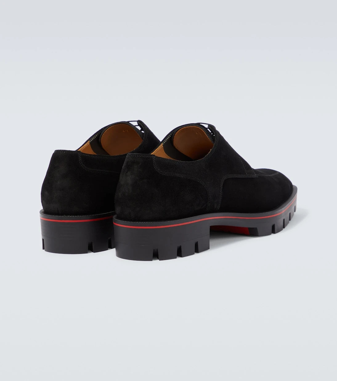 Christian Louboutin - Davisol suede Derby shoes
