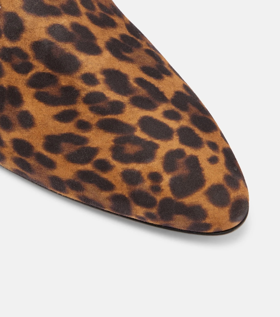 Gianvito Rossi - Leopard-print suede knee-high boots