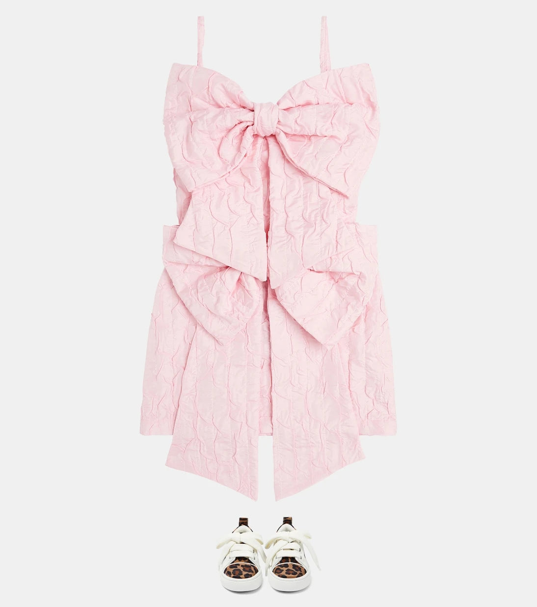 Caroline Bosmans - Bow-detail skirt