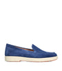 Blue Suede Loafers