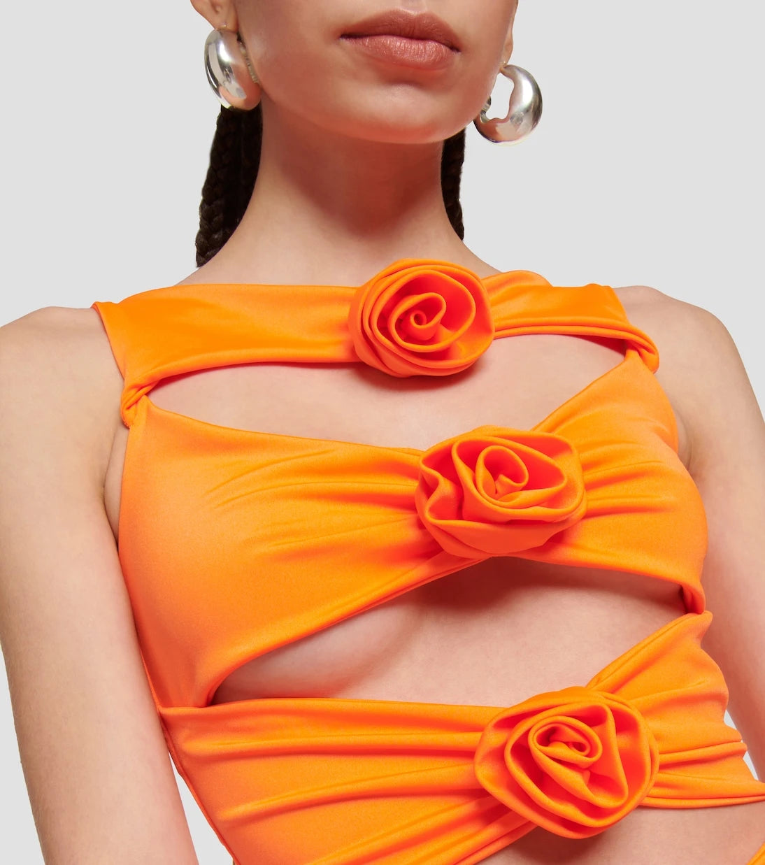 Giuseppe di Morabito - Corsage cutout crêpe minidress