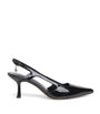 Patent Leather Slingback Pumps 70