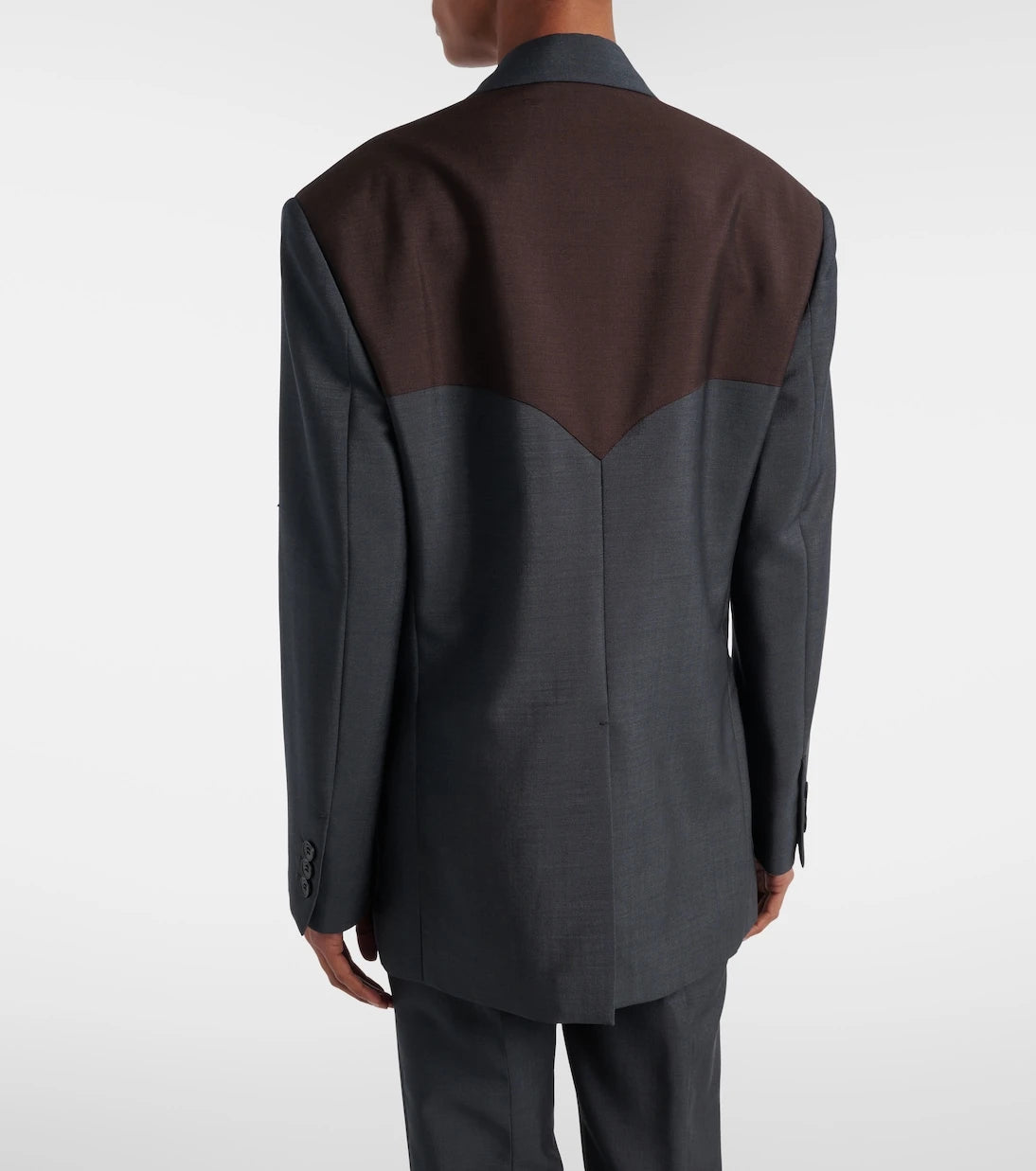 Versace - Medusa wool and mohair blazer