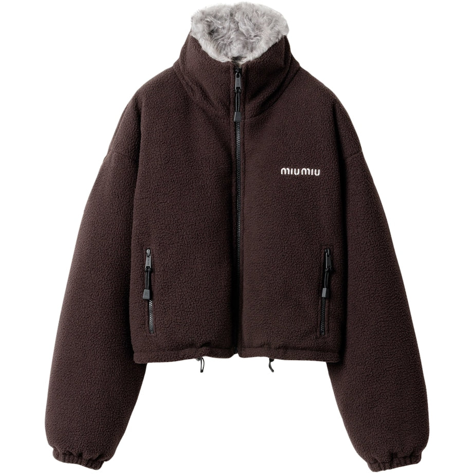 Fleece Cropped Jacket