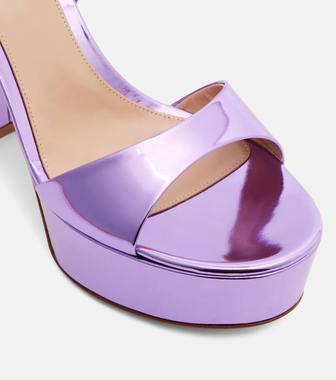 Gianvito Rossi - Marlena 125 leather platform sandals