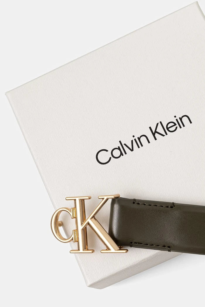 Calvin Klein kadın deri kemer