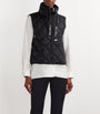 Black Down-Padded Gilet