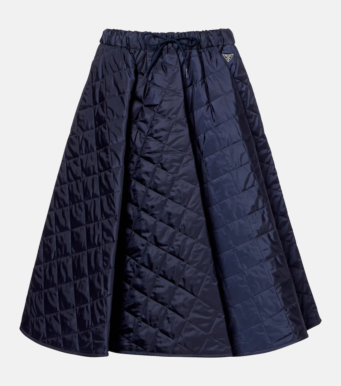 Prada - Re-Nylon quilted midi skirt