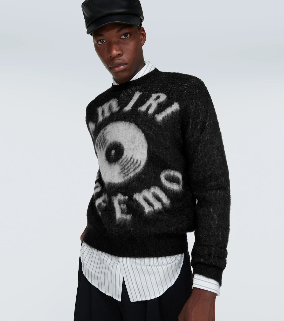 Amiri - Logo wool sweater