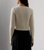 Cashmere Floral Sweater CREAM