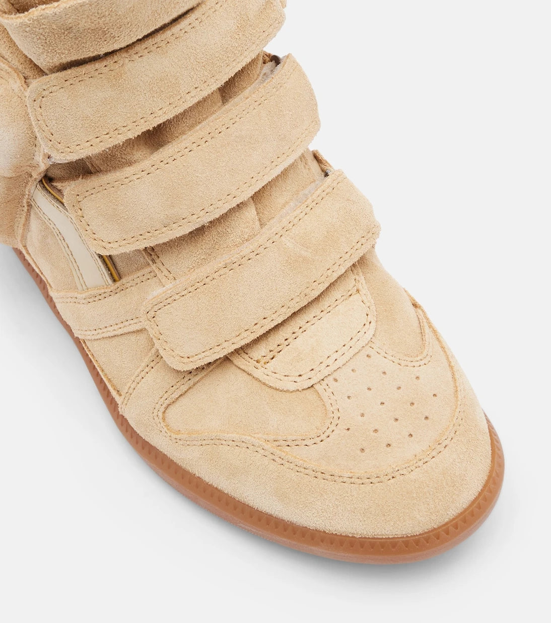 Isabel Marant - Bekett suede wedge sneakers