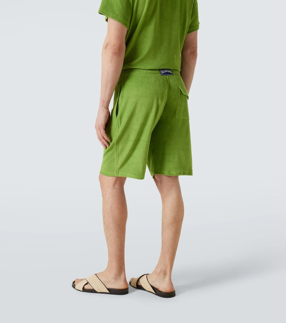 Vilebrequin - Cotton-blend terry Bermuda shorts