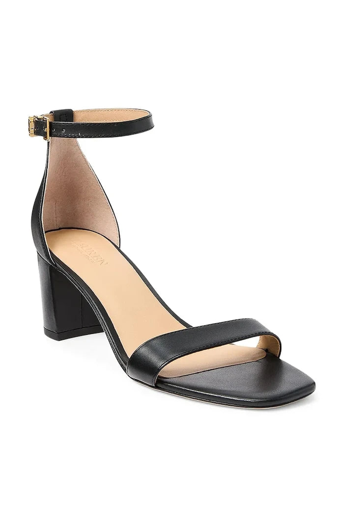 Кожени сандали Lauren Ralph Lauren Logan