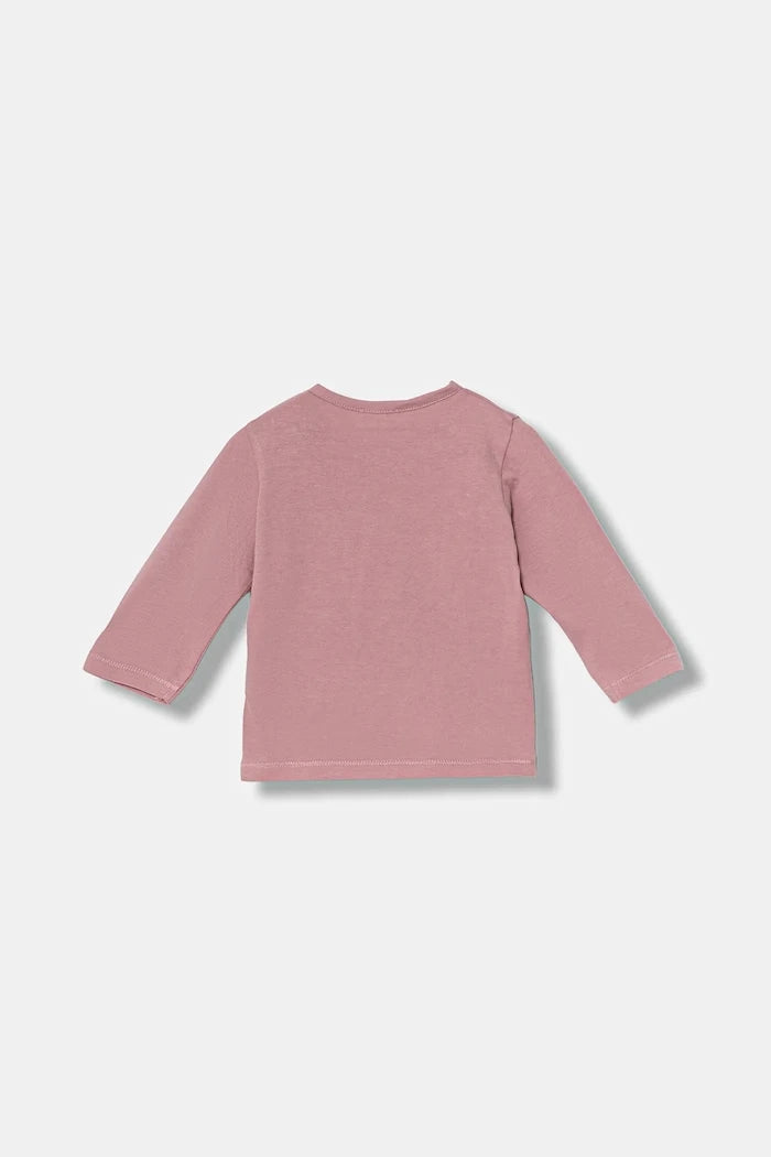 United Colors of Benetton Uzun Kollu Bebek Pamuklu Bluz