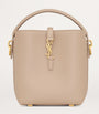 Beige Mini Calfskin Le 37 Bucket Bag