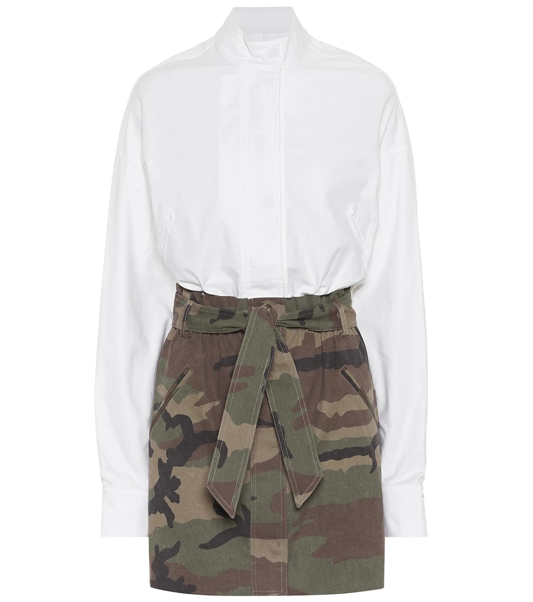 Rta - Niccola camo-print minidress