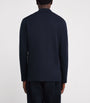 John Smedley Navy Merino Wool Autry Jacket