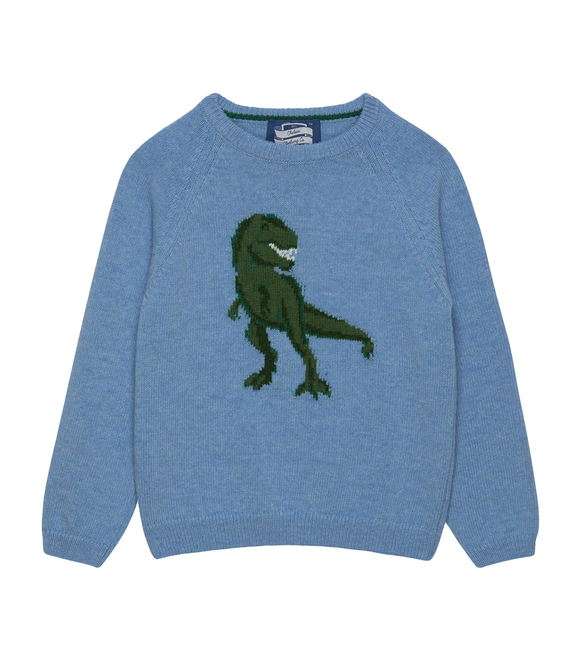 Wool-Blend T-Rex Sweater (6-11 Years)