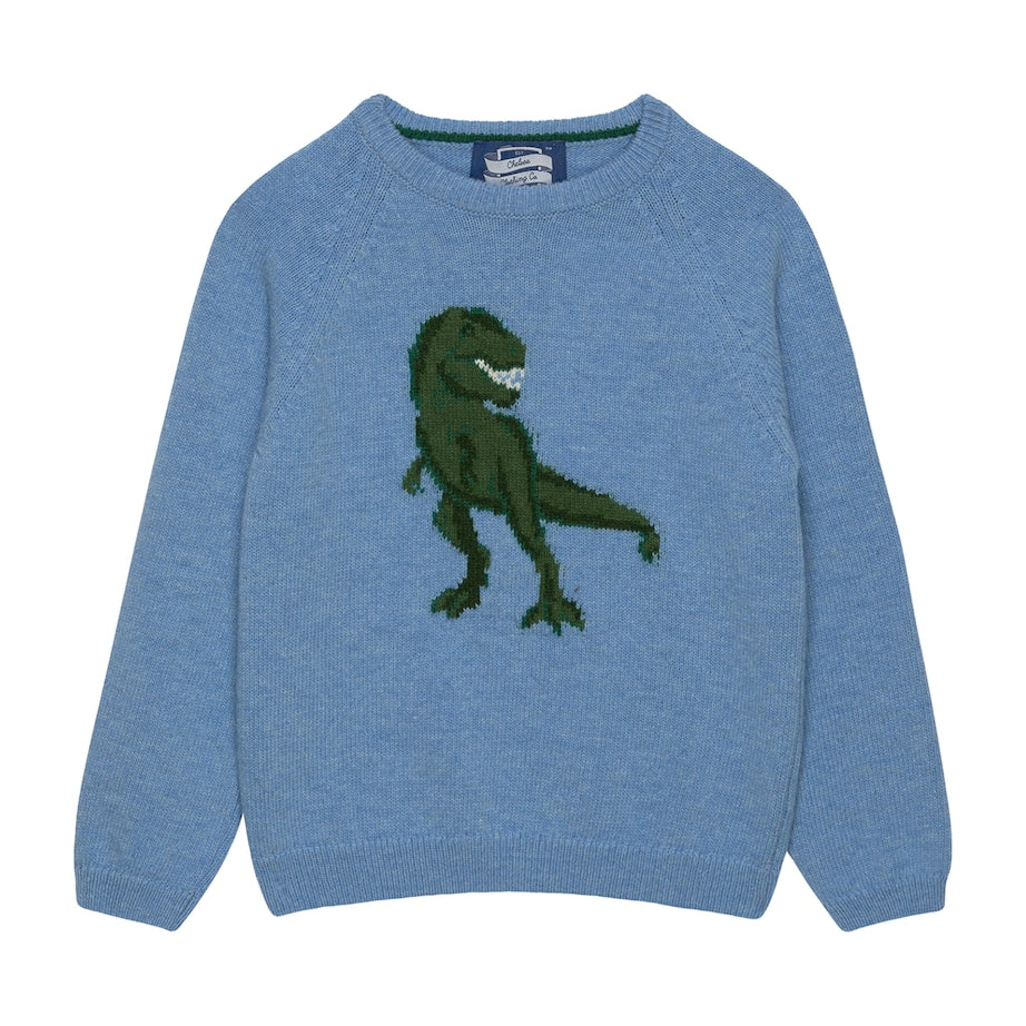 Wool-Blend T-Rex Sweater (2-5 Years)