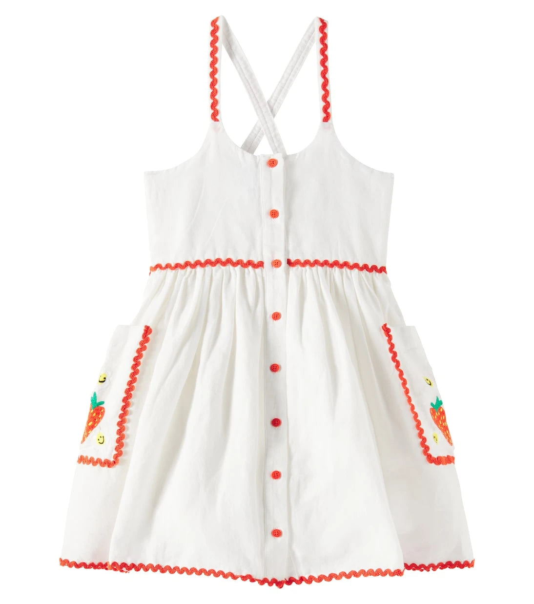 Stella McCartney Kids - Linen and cotton dress